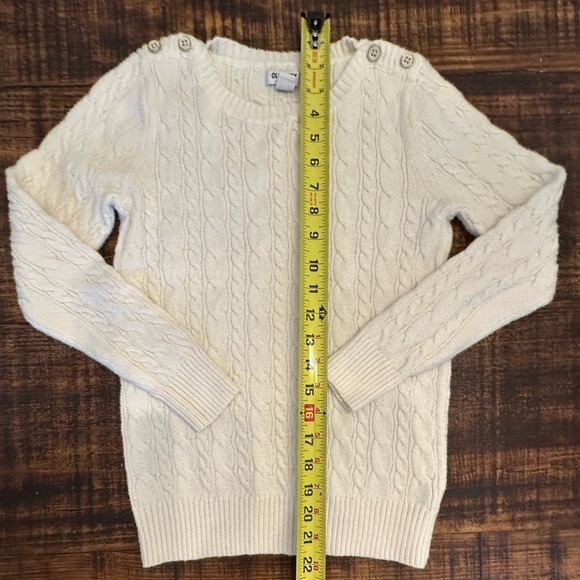 Old Navy Cable Knit Button Detail Sweater - Picture 3 of 5